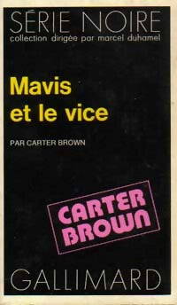 Livrenpoche : Mavis et le vice - Carter Brown - Livre