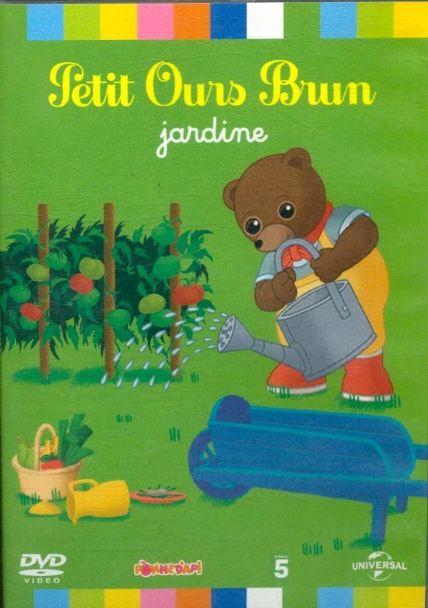 Livrenpoche : Petit Ours Brun Jardine - Pierre Ralli - DVD