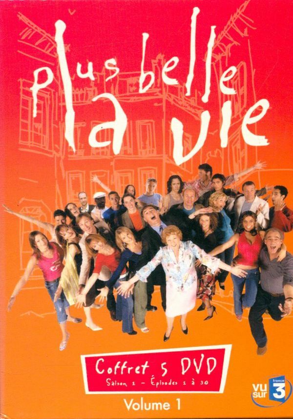 Livrenpoche : Plus belle la vie vol 1 - Coffret 5 Dvd (épisodes 1 à 30) - Michel Hassan, Charlie Beletteau - DVD