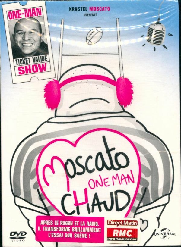 Livrenpoche : Vincent Moscato - One man chaud - Philippe Dajoux - DVD
