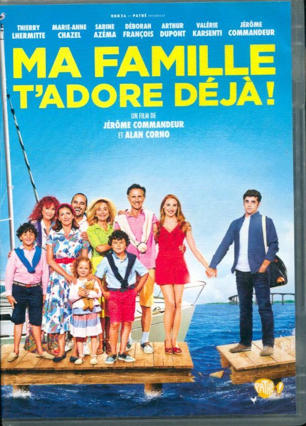 Livrenpoche : Ma Famille t'adore déjà - Jérôme Commandeur, Alan Corno - DVD