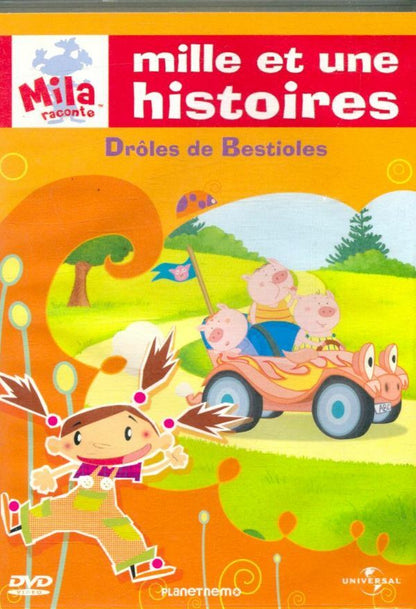 Livrenpoche : Mila raconte mille et une histoires : Droles de bestioles - Virgile Trouillot - DVD