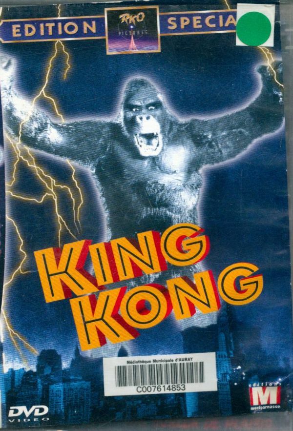 Livrenpoche : King Kong - Merian C. Cooper, Ernest B. Schoedsack - DVD