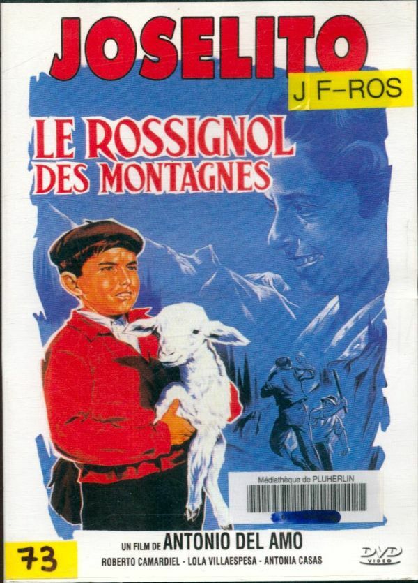 Livrenpoche : Joselito - le rossignol des montagnes - Antonio del Amo - DVD