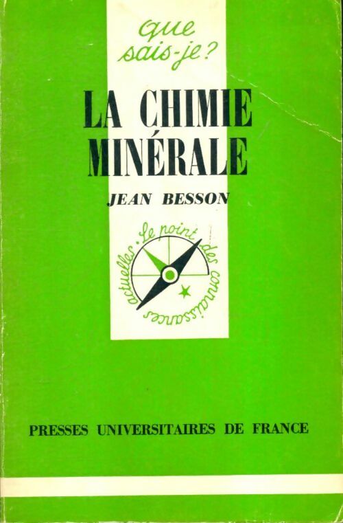 Livrenpoche : La chimie minérale - Jean Besson - Livre