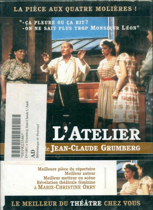 Livrenpoche : L'atelier - Tarta, Alexandre - DVD
