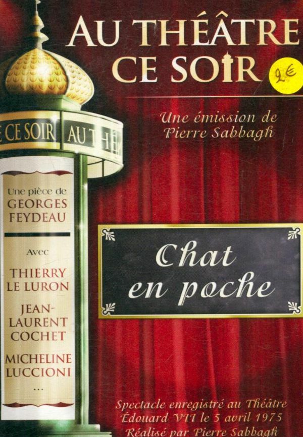 Livrenpoche : Au theatre ce soir - Pierre Sabbagh - DVD