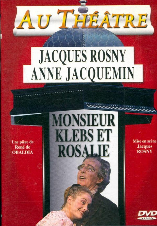Livrenpoche : Monsieur Klebs et Rosalie - Yves-André Hubert - DVD