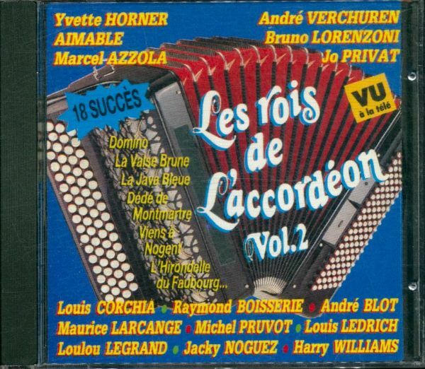 Livrenpoche : Les Rois De L'Accordeon Vol 2 - Artistes Divers, Compilation - CD