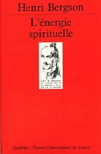 Livrenpoche : L'Energie spirituelle - Henri Bergson - Livre