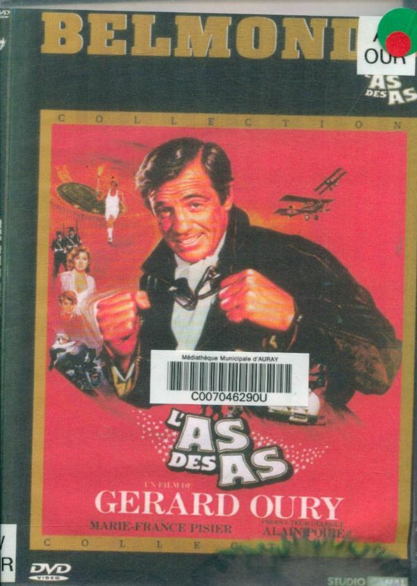 Livrenpoche : L'as des As ! - Belmondo - Dr. Kucho! - DVD