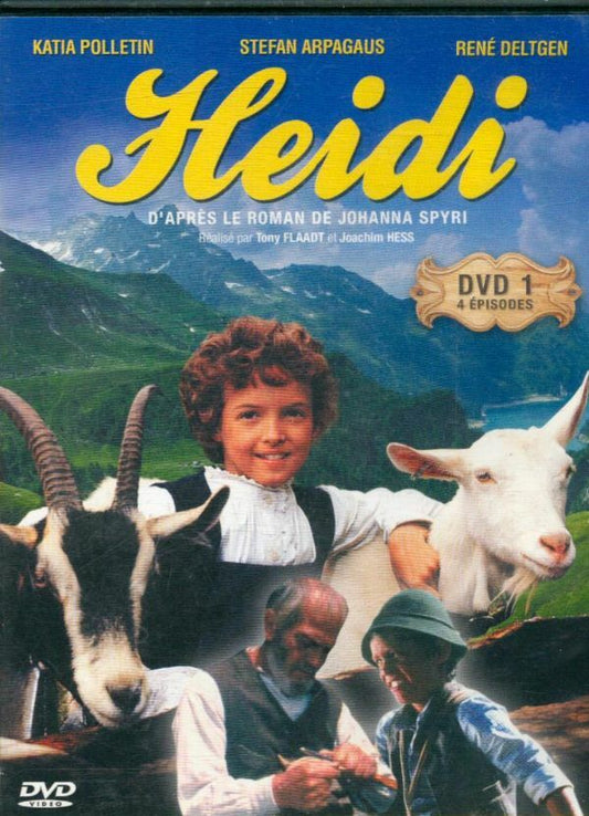 Livrenpoche : Heidi - Jason Robards Jr., Michael Ray Rhodes, Jane Seymour, Patricia Neal, Noley Thornton, Siân Phillips - DVD