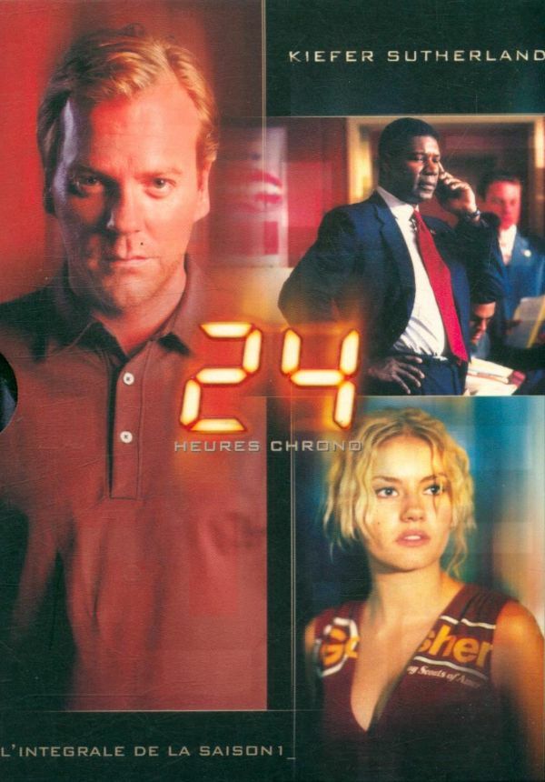 Livrenpoche : 24 Heures Chrono-Saison 1 - Stephen Hopkins, Davis Guggenheim, Paul Shapiro, Frederick King Keller, Jon Cassar, James Whitmore Jr., Rodney Charters - DVD