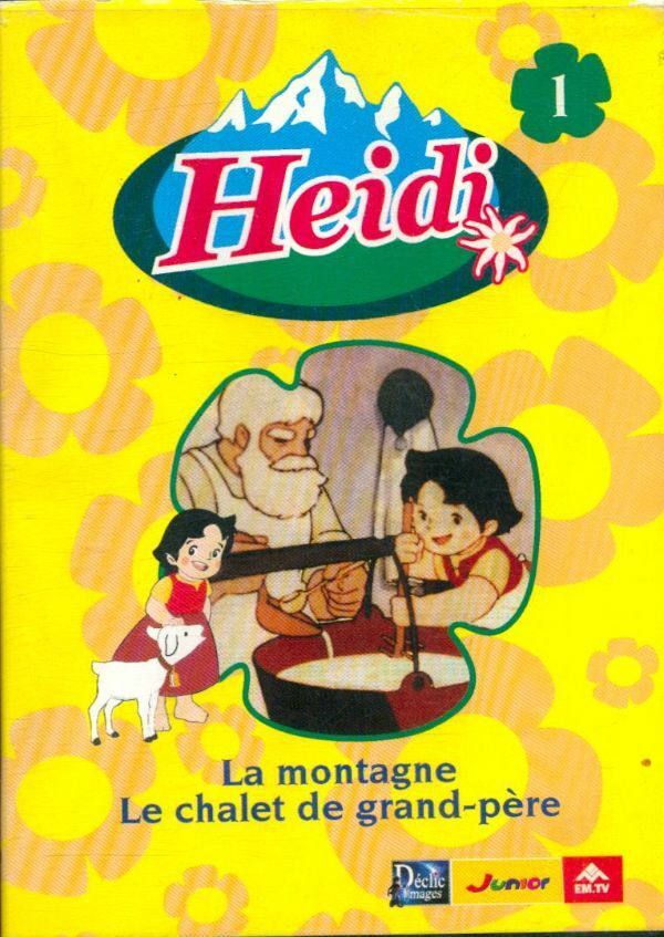 Livrenpoche : Heidi 1 : La montagne / Le chalet de grand-père - XXX - DVD