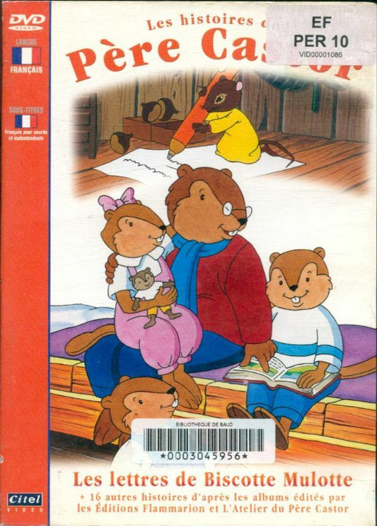 Livrenpoche : Pere Castor : Les Lettres de biscotte mulotte - Pascale Moreaux, Jean Cubaud, Greg Bailey - DVD