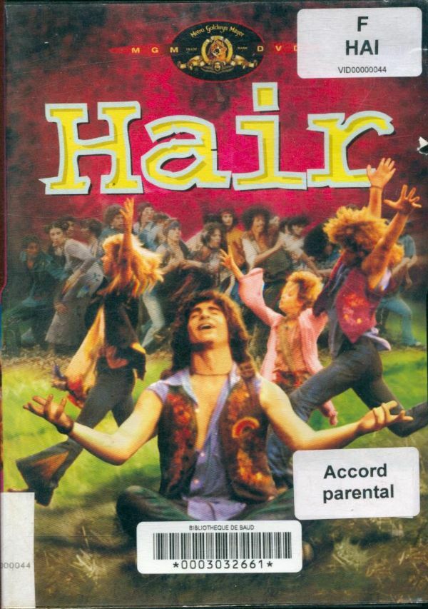 Livrenpoche : Hair - Milos Forman - DVD