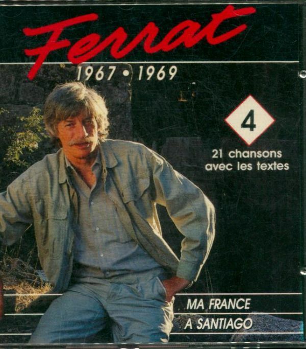 Livrenpoche : Ferrat 1967-1969 Vol 4- 21 chansons avec les textes - Jean Ferrat - CD