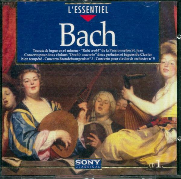 Livrenpoche : Bach - l'essentiel - volume 1 -  - CD