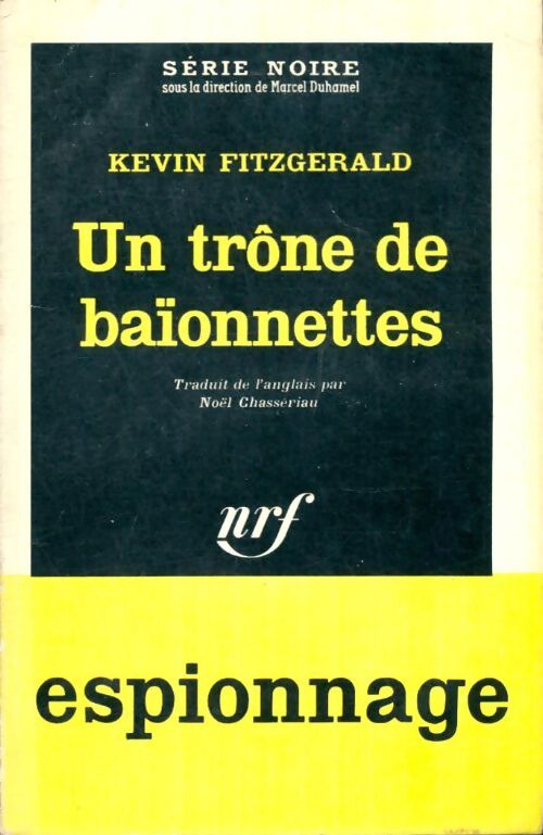 Livrenpoche : Un trône de baïonnettes - Kevin Fitzgerald - Livre