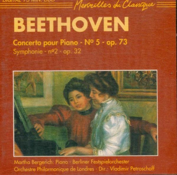 Livrenpoche : Beethoven - concerto pour piano n°5 -  - CD