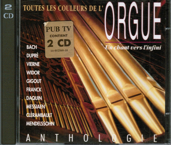 Livrenpoche : Toutes Les Couleurs de L'orgue - Compilation - CD