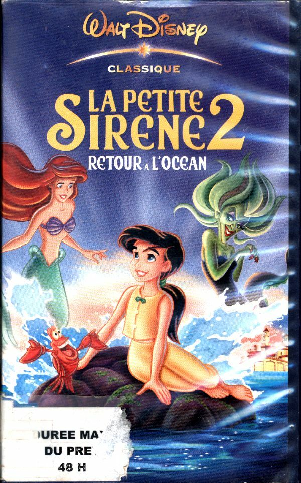 Livrenpoche : La Petite sirène 2, retour à l'océan (VHS) - Jim Kammerud - VHS