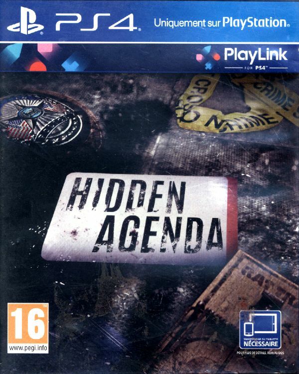 Livrenpoche : Hidden Agenda - Gamme PlayLink -  - jeuVideo