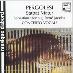 Livrenpoche : Pergolesi*- Concerto Vocale - Stabat Mater - G.-B. Pergolesi* - CD