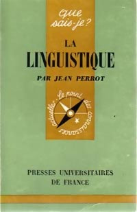 Livrenpoche : La linguistique - Jean Perrot - Livre