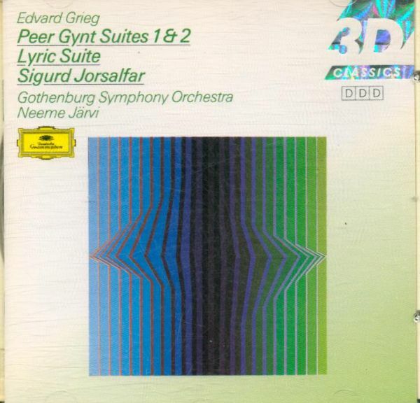Livrenpoche : Edvard Grieg, Gothenburg Symphony Orchestra, Neeme Järvi - Peer Gynt Suites 1 & 2 / Lyric Suite - Edvard Grieg, Gothenburg Symphony Orchestra, Neeme Järvi - CD