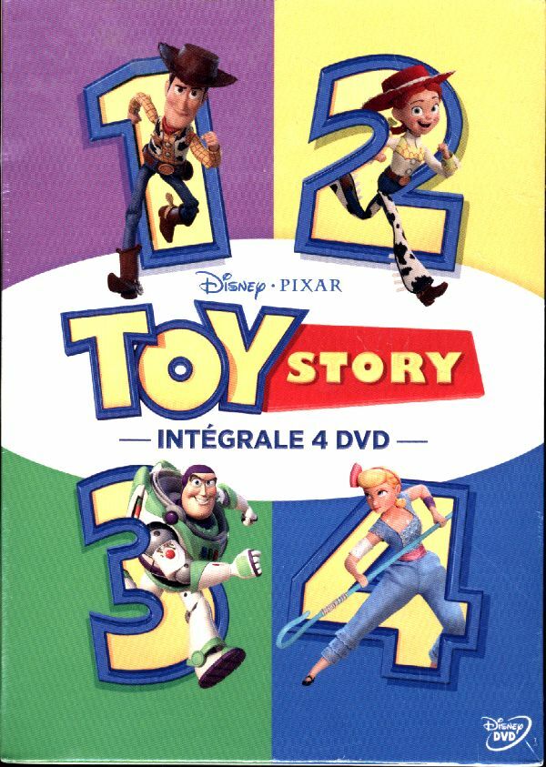 Livrenpoche : Toy Story - Intégrale - 4 Films - John Lasseter, Lee Unkrich, Ash Brannon, Josh Cooley - DVD