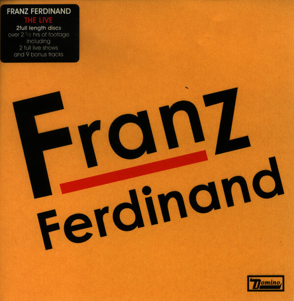 Livrenpoche : Franz Ferdinand - The Live - Franz Ferdinand - DVD
