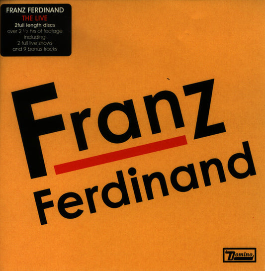 Livrenpoche : Franz Ferdinand - The Live - Franz Ferdinand - DVD