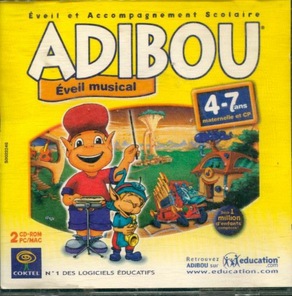 Livrenpoche : Adibou - Eveil musical -  - CD