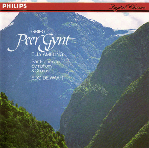 Livrenpoche : Grieg - Elly Ameling, San Francisco Symphony* And Chorus*, Edo De Waart - Peer Gynt - GRIEG - CD
