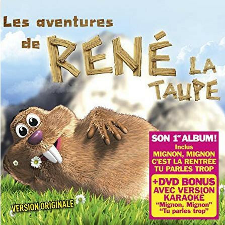 Livrenpoche : René La Taupe - Les Aventures De René La Taupe (2 CD) - René La Taupe - CD