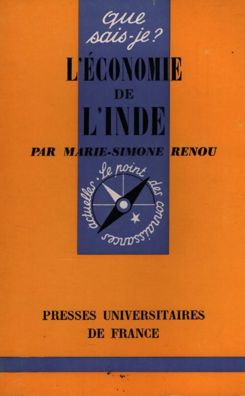 L'économie de l'Inde - Marie-Simone Renou - Livre