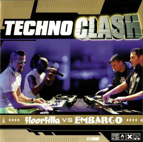 Livrenpoche : Techno Clash - Floorfilla vs Embargo* - CD