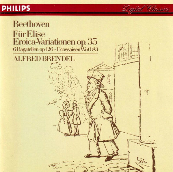 Livrenpoche : Beethoven - Für Elise / Eroica-Variationen, alfred brendel - Beethoven, alfred brendel - CD