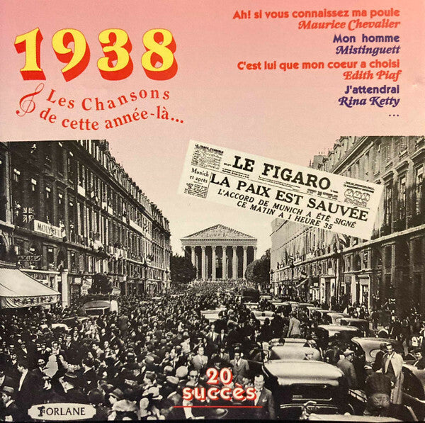 Livrenpoche : Les Chansons de Cette Année-la...1938 - Artistes Divers - CD