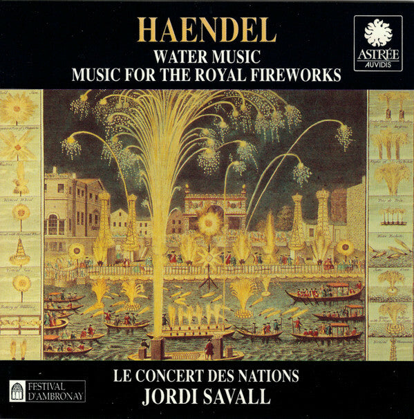 Livrenpoche : Haendel, Le Concert Des Nations, Jordi Savall - Water Music / Fireworks - Haendel, Le Concert Des Nations, Jordi Savall - CD