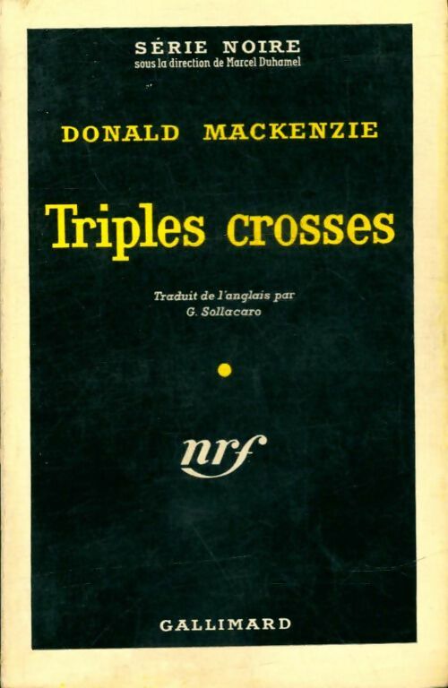 Livrenpoche : Triples crosses - Donald MacKenzie - Livre