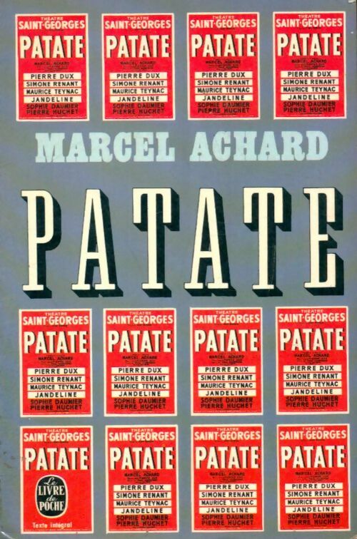 Patate - Marcel Achard -  Le Livre de Poche - Livre