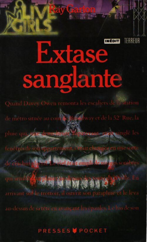 Extase sanglante - Ray Garton - Livre