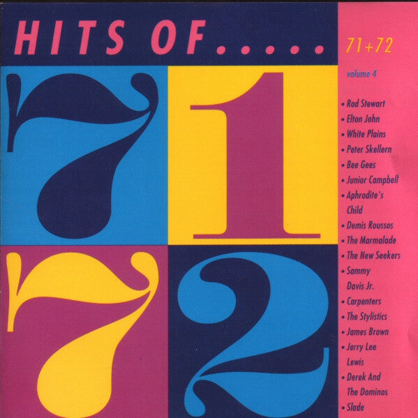 Livrenpoche : - Hits Of.....71 + 72 - Various Artist - CD