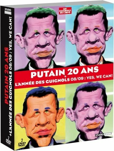 Livrenpoche : Coffret Guignols de l'info :-Une année de Beaux gosses + Putain 20 Ans - XXX - DVD