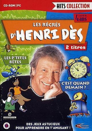 Livrenpoche : Henri Dès - 2 titres : Les p'tites bêtes + C'est quand demain - XXX - DVD