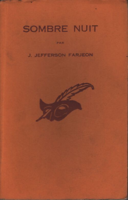 Sombre nuit - Jefferson J. Farjeon - Livre