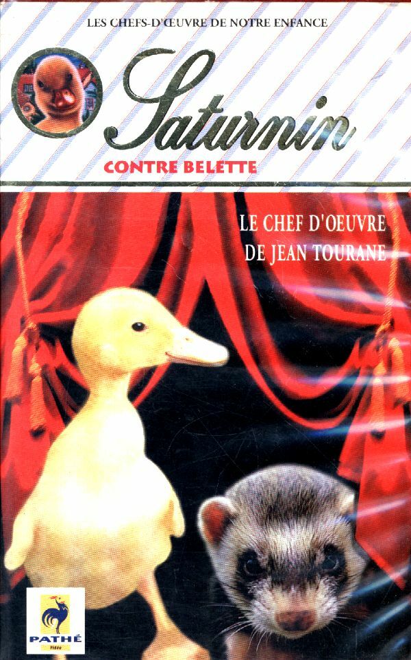 Livrenpoche : Saturnin contre Belette (VHS) - Jean Tourane - VHS