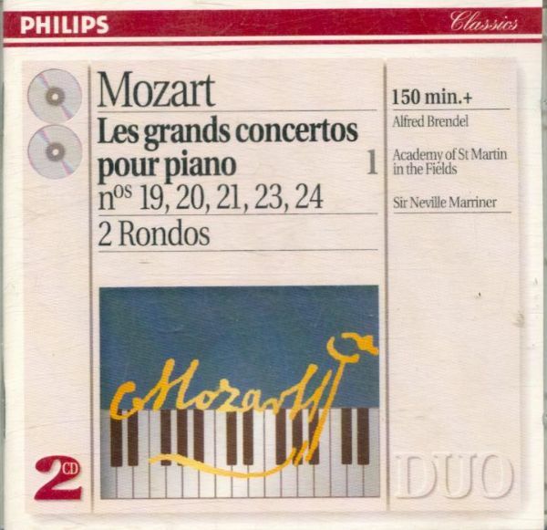 Livrenpoche : Mozart - concertos pour piano, vol.1 - brendel - mariner - Mozart, brendel, mariner - CD